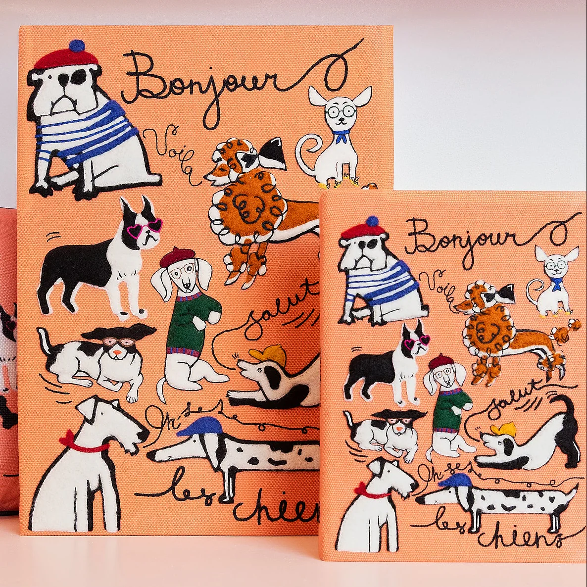 Bonjour Les Chiens (Coral - Giant) - Image 5