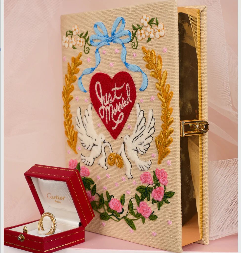 Just Married - Lovebirds (Beige - Customizable - Strapped) - Image 5