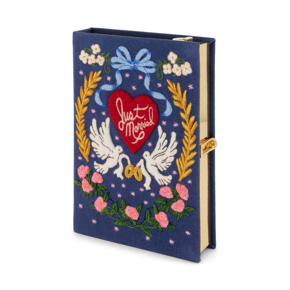 Just Married - Lovebirds (Blue - Customizable - Strapped) - Image 2
