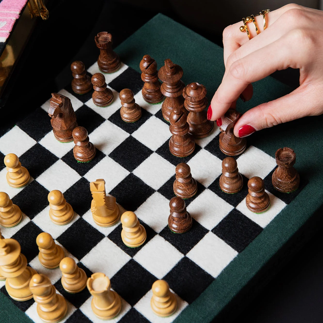 Tactics of Chess (Green - Giant Game Board Clutch) - Image 5
