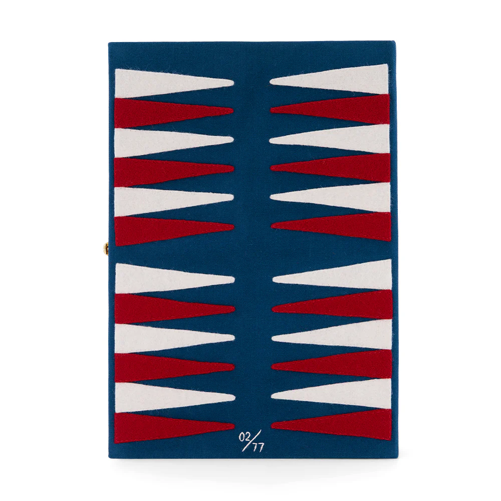 The Backgammon Book (Red - Giant Game Board Clutch) - Image 3
