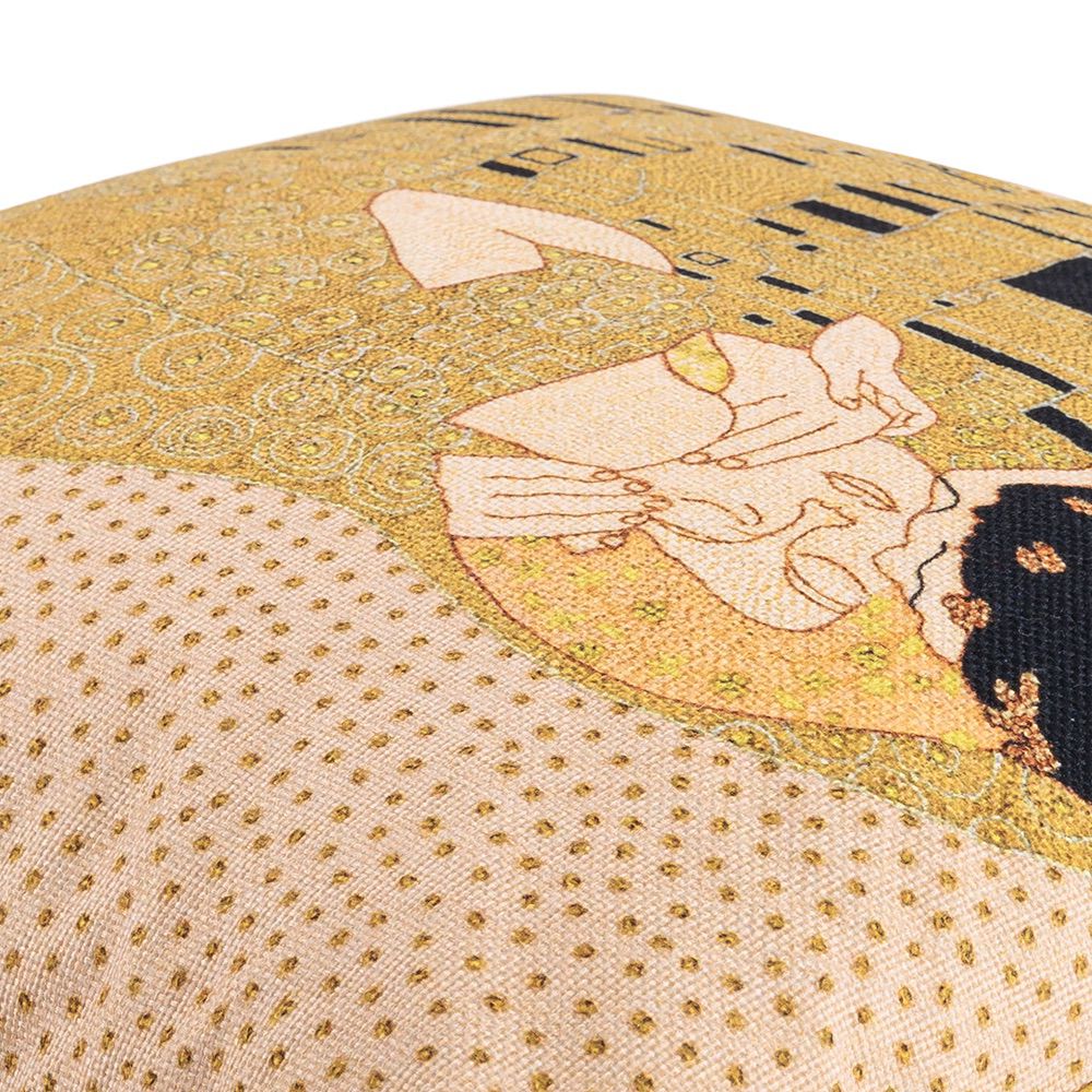 The Kiss (Gold - Printed Cushion) - Image 4
