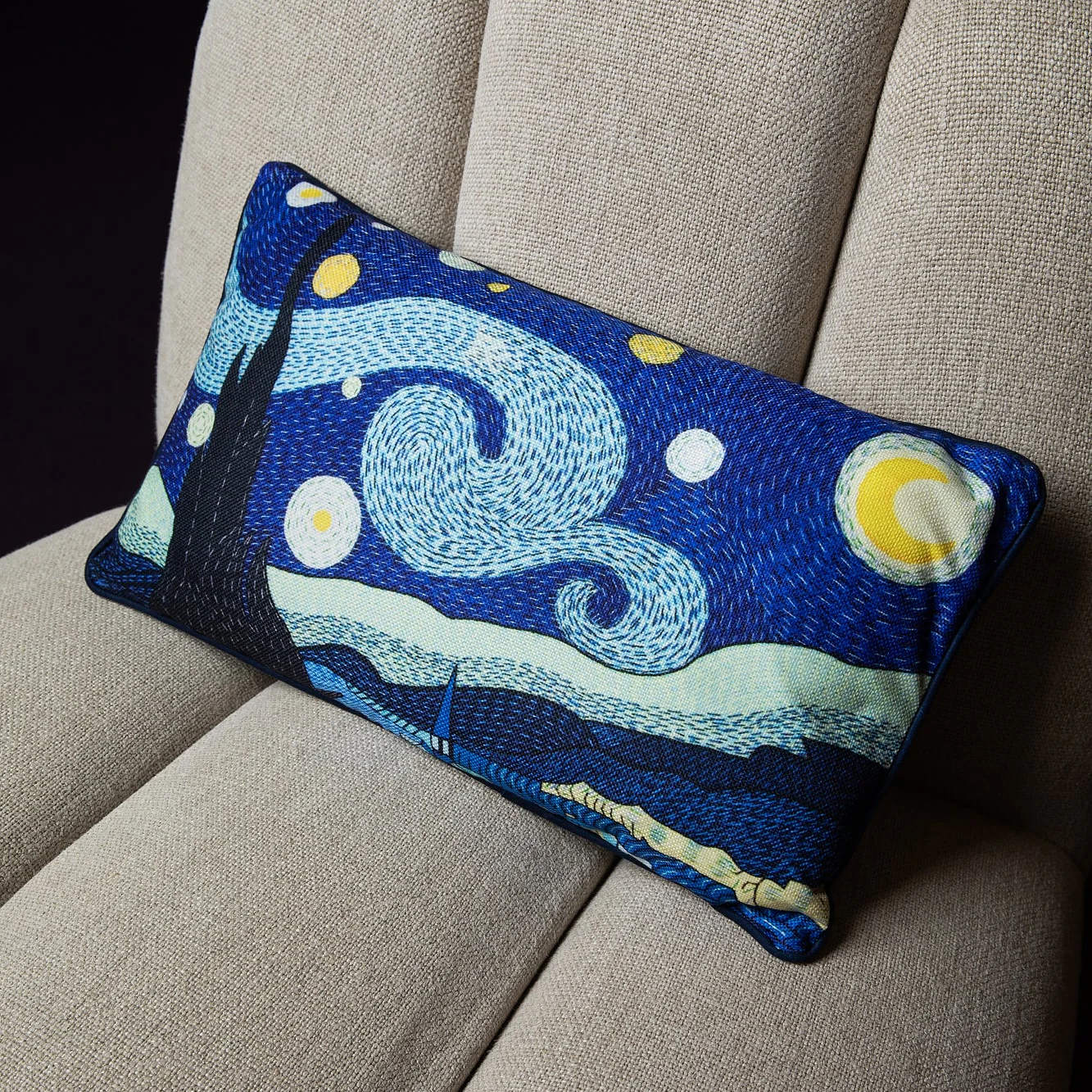 The Starry Night (Printed Cushion) - Image 6